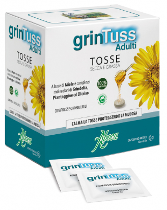 GRINTUSS ADULTI 20 COMPRESSE CON POLIRESIN 1,5 G - Farmacia Murachelli Di Putelli dr. Giovanni