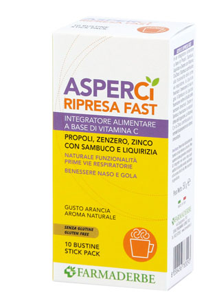 ASPER CI RIPRESA FAST 10 BUSTINE - Farmacia Murachelli Di Putelli dr. Giovanni