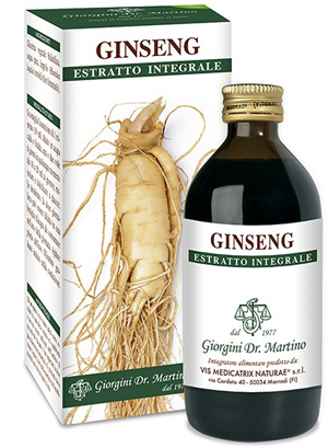 GINSENG ESTRATTO INTEGRALE 200 ML - Farmacia Murachelli Di Putelli dr. Giovanni