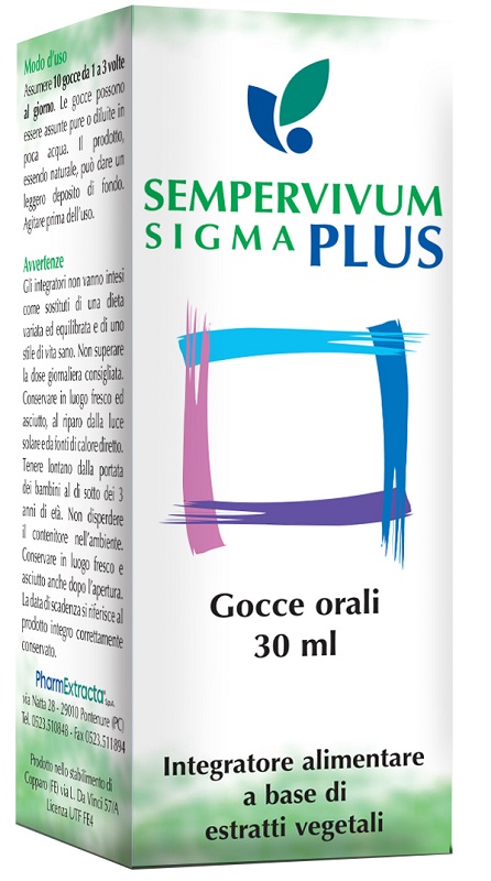 SEMPERVIVUM SIGMA PLUS 30 ML - Farmacia Murachelli Di Putelli dr. Giovanni