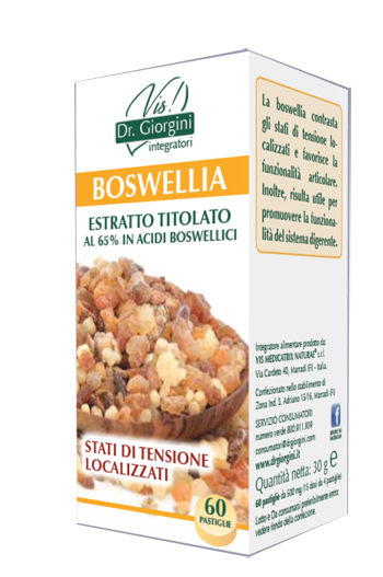 BOSWELLIA ESTRATTO TITOLATO 60 PASTIGLIE - Farmacia Murachelli Di Putelli dr. Giovanni