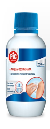 PIC SOLUTION ACQUA OSSIGENATA 10 VOLUMI PEROSSIDO DI IDROGENO 3% 250 ML - Farmacia Murachelli Di Putelli dr. Giovanni