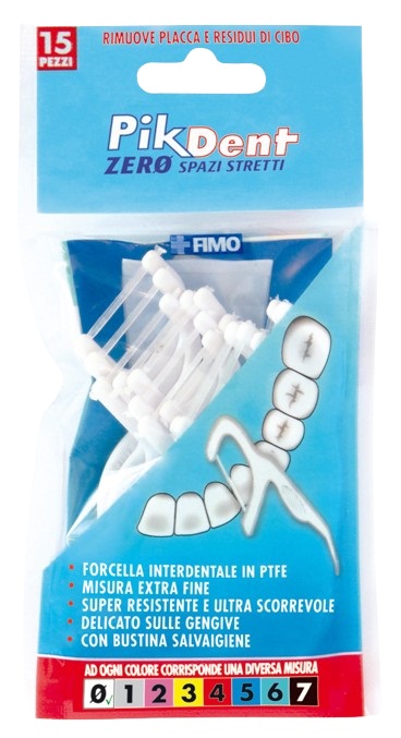 PIKDENT ZERO SPAZI STRETTI 15 FORCELLE INTERDENTALI - Farmacia Murachelli Di Putelli dr. Giovanni