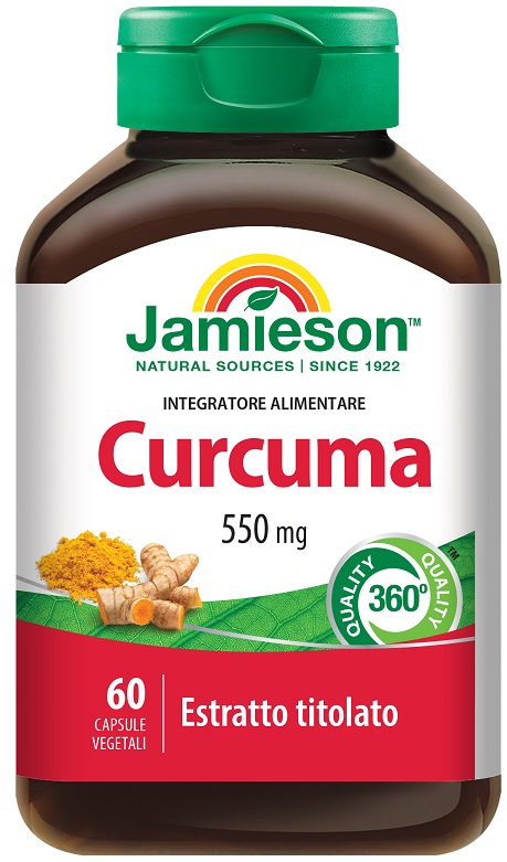 JAMIESON CURCUMA 60 CAPSULE - Farmacia Murachelli Di Putelli dr. Giovanni