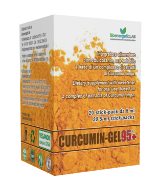 CURCUMIN GEL 95+ 20 BUSTINE DA 5 ML - Farmacia Murachelli Di Putelli dr. Giovanni