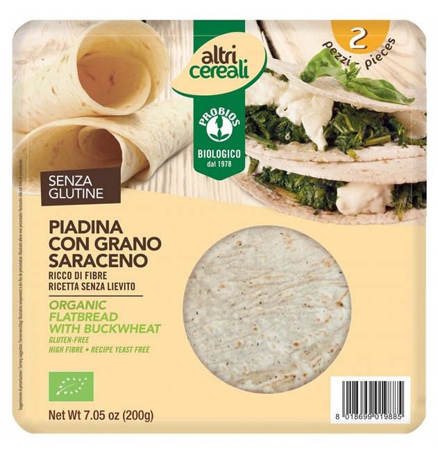 ALTRICEREALI PIADINA CON GRANO SARACENO 200 G - Farmacia Murachelli Di Putelli dr. Giovanni