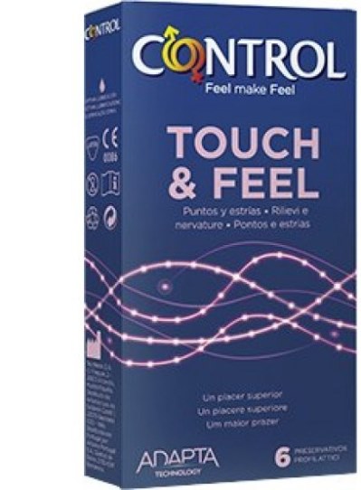 PROFILATTICO CONTROL TOUCH & FEEL EASY WAY 6 PEZZI - Farmacia Murachelli Di Putelli dr. Giovanni