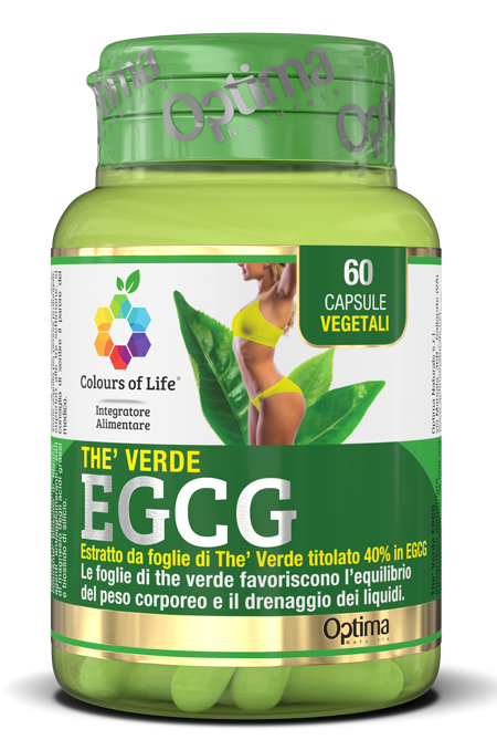 COLOURS OF LIFE THE VERDE EGCG 60 CAPSULE VEGETALI - Farmacia Murachelli Di Putelli dr. Giovanni