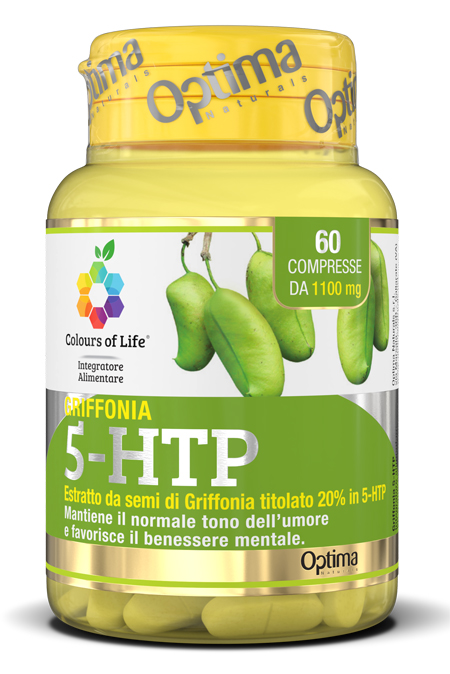 COLOURS OF LIFE GRIFFONIA 5-HTP 60 COMPRESSE 1100 MG - Farmacia Murachelli Di Putelli dr. Giovanni