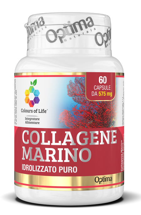 COLOURS OF LIFE COLLAGENE MARINO IDROLIZZATO PURO 60 CAPSULE 575 MG - Farmacia Murachelli Di Putelli dr. Giovanni