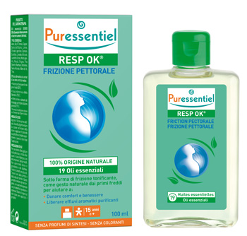 PURESSENTIEL RESP OK FRIZIONE PETTORALE 100 ML - Farmacia Murachelli Di Putelli dr. Giovanni