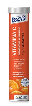 ERGOVIS VIT C 1000MG 20 COMPRESSE EFFERVESCENTI - Farmacia Murachelli Di Putelli dr. Giovanni