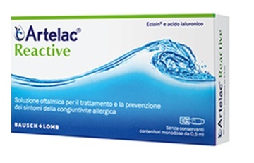 ARTELAC REACTIVE SOLUZIONE OFTALMICA MONODOSE 10 UNITA' DA 0,5 ML - Farmacia Murachelli Di Putelli dr. Giovanni
