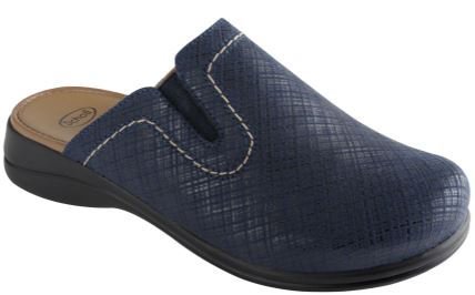 CALZATURA NEW TOFFEE PRINTED MICROFIBER WOMENS NAVY BLUE MEMORY CUSHION COMFORT PLUS 38 AW16 - Farmacia Murachelli Di Putelli dr. Giovanni