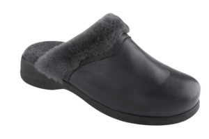 CALZATURA NEW WARMLINE LEATHER+SHEEP SKIN WOMENS NAVY BLUE MEMORY CUSHION COMFORT PLUS 40 AW16 - Farmacia Murachelli Di Putelli dr. Giovanni