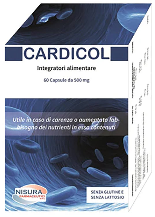 CARDICOL 60 CAPSULE DA 500 MG - Farmacia Murachelli Di Putelli dr. Giovanni