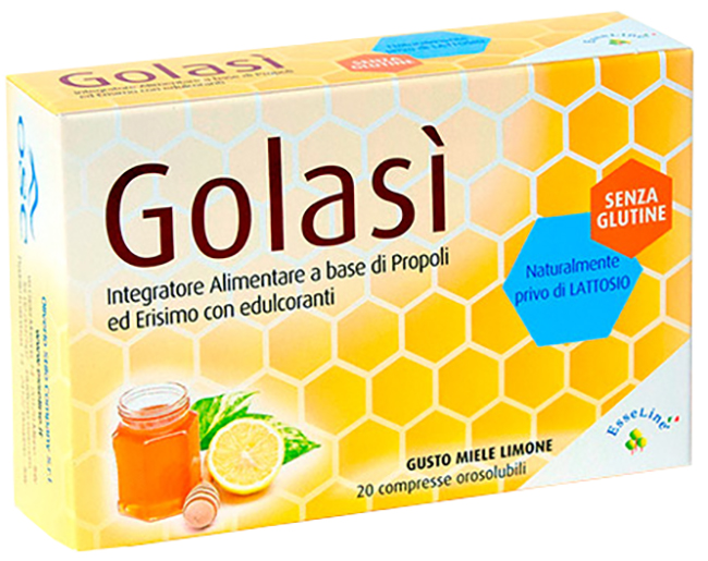 GOLASI' 20 COMPRESSE SUBLINGUALI - Farmacia Murachelli Di Putelli dr. Giovanni