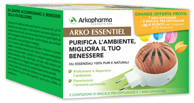 ARKO ESSENTIEL KIT DIFFUSORE + 2 OLI ESSENZIALI - Farmacia Murachelli Di Putelli dr. Giovanni