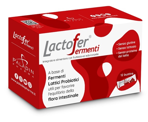 LACTOFER FERMENTI 12 BUSTINE OROSOLUBILI - Farmacia Murachelli Di Putelli dr. Giovanni