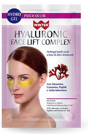 WINTER HYALURONIC FACE LIFT COMPLEX PATCH OCCHI RUGHE OCCHIAIE 2 PEZZI DA 1,5 G - Farmacia Murachelli Di Putelli dr. Giovanni