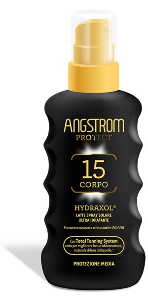 ANGSTROM PROTECT HYDRAXOL LATTE SPRAY SOLARE PROTEZIONE 15 175 ML - Farmacia Murachelli Di Putelli dr. Giovanni
