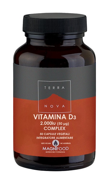 TERRANOVA COMPLESSO DI VITAMINA D3 2000 IU (50UG) 50 CAPSULE - Farmacia Murachelli Di Putelli dr. Giovanni