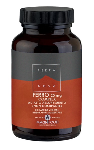 COMPLESSO DI FERRO AD ALTO ASSORBIMENTO 20 MG 50 CAPSULE - Farmacia Murachelli Di Putelli dr. Giovanni