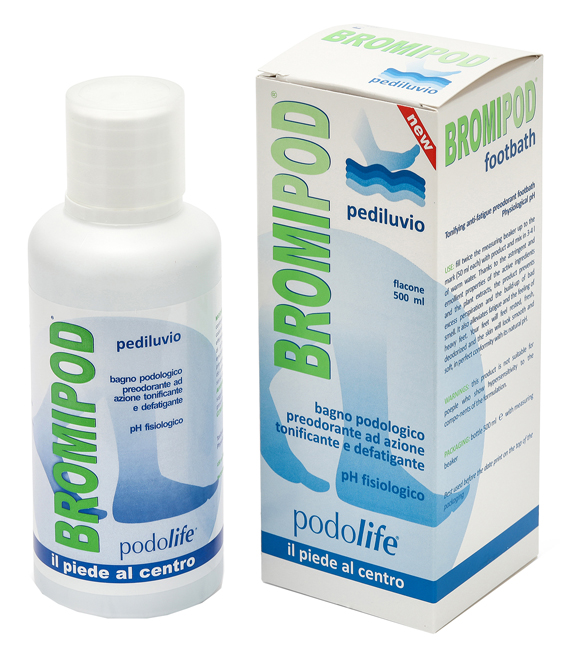 BROMIPOD PEDILUVIO DEFATICANTE 500 ML - Farmacia Murachelli Di Putelli dr. Giovanni