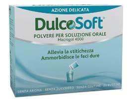 DULCOSOFT POLVERE PER SOLUZIONE ORALE 20 BUSTINE - Farmacia Murachelli Di Putelli dr. Giovanni