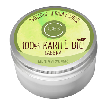 GESTI 100% KARITE' BIO 10 ML MENTA ARVENSIS LABBRA - Farmacia Murachelli Di Putelli dr. Giovanni