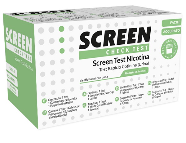 SCREEN TEST NICOTINA/COTININA URINA - Farmacia Murachelli Di Putelli dr. Giovanni