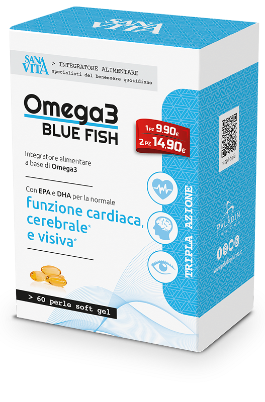 SANAVITA BLUE FISH 60 CAPSULE - Farmacia Murachelli Di Putelli dr. Giovanni