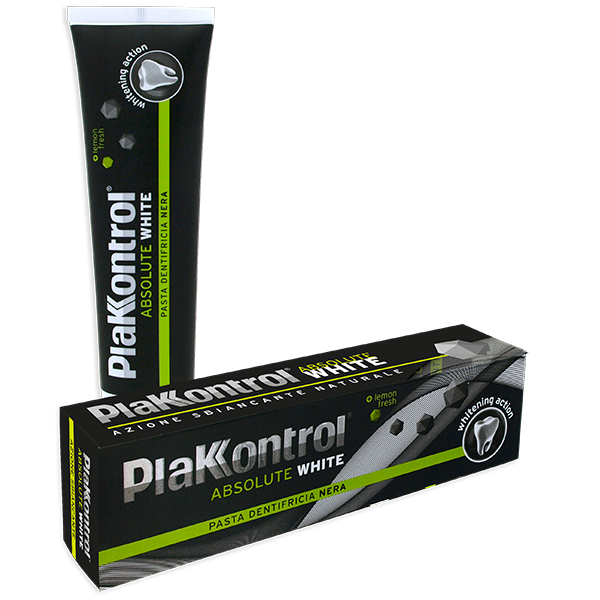 PLAKKONTROL ABSOLUTE WHITE DENTIFRICIO 75 ML - Farmacia Murachelli Di Putelli dr. Giovanni
