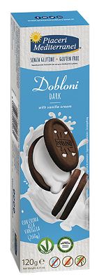 PIACERI MEDITERRANEI DOBLONI DARK 120 G - Farmacia Murachelli Di Putelli dr. Giovanni