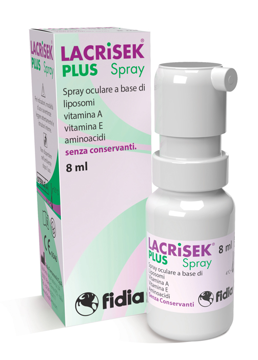 LACRISEK PLUS SPRAY SENZA CONSERVANTI SOLUZIONE OFTALMICA 8 ML - Farmacia Murachelli Di Putelli dr. Giovanni