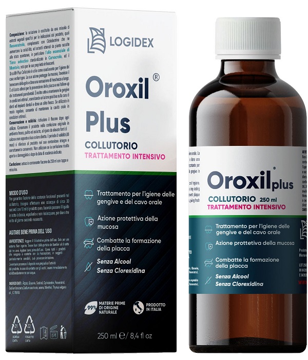 OROXIL PLUS COLLUTORIO TRATTAMENTO INTENSIVO 250 ML - Farmacia Murachelli Di Putelli dr. Giovanni