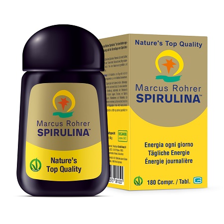 SPIRULINA MARCUS ROHRER RICARICA 180 COMPRESSE - Farmacia Murachelli Di Putelli dr. Giovanni