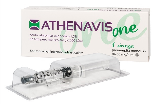 SIRINGA INTRA-ARTICOLARE ATHENAVIS ONE ACIDO IALURONICO 1,5% 4 ML - Farmacia Murachelli Di Putelli dr. Giovanni
