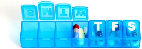 PORTAPILLORE SET MEDSTIMANALE MEDS - Farmacia Murachelli Di Putelli dr. Giovanni