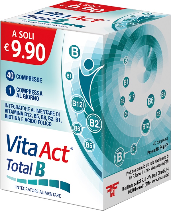 VITA ACT TOTAL B 40 COMPRESSE - Farmacia Murachelli Di Putelli dr. Giovanni