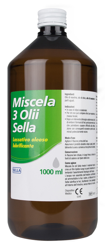 MISCELA 3 OLII LASSATIVO 1 LITRO MD - Farmacia Murachelli Di Putelli dr. Giovanni