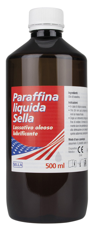 PARAFFINA LIQUIDA MD LASSATIVO 500 ML SELLA - Farmacia Murachelli Di Putelli dr. Giovanni
