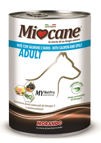 MIOCANE PATE' SALMONE E FARRO - Farmacia Murachelli Di Putelli dr. Giovanni