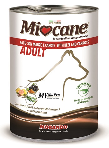 MIOCANE PATE' MANZO E CAROTE - Farmacia Murachelli Di Putelli dr. Giovanni