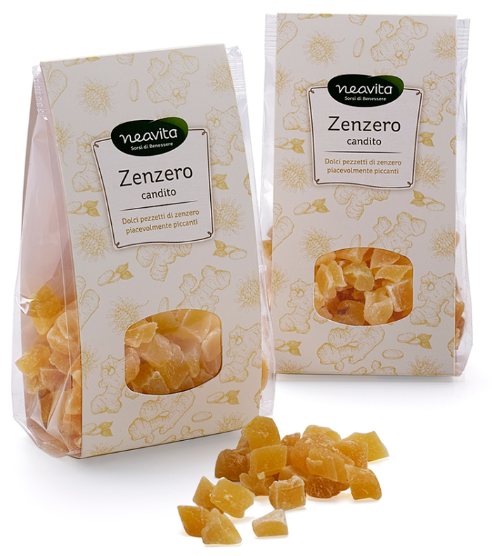 ZENZERO CANDITO BIOLOGICO IN STICK 100 G - Farmacia Murachelli Di Putelli dr. Giovanni