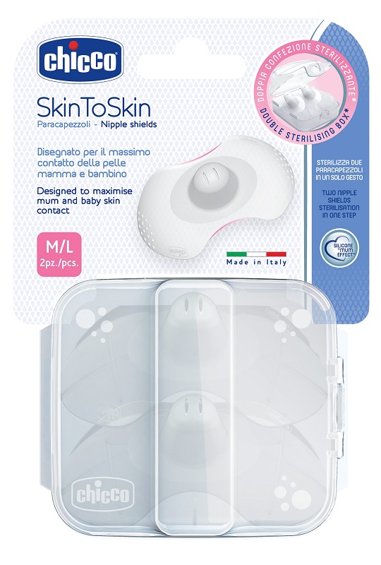 CHICCO PARACAPEZZOLI SILICONE LARGE - Farmacia Murachelli Di Putelli dr. Giovanni