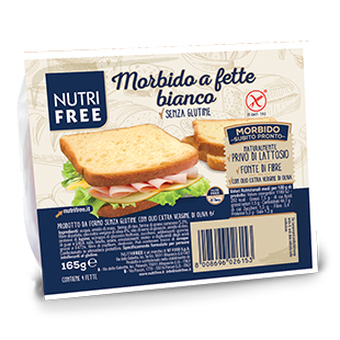 NUTRIFREE MORBIDO A FETTE BIANCO 165 G - Farmacia Murachelli Di Putelli dr. Giovanni