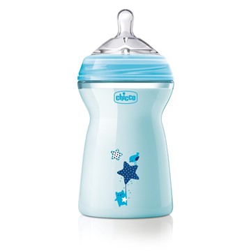CHICCO BIBERON NATURAL FEELING 6 M+ BOY 330 ML - Farmacia Murachelli Di Putelli dr. Giovanni