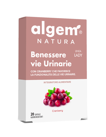 ALGEM LADY BENESSERE VIE URINARIE 20 CAPSULE 710 MG - Farmacia Murachelli Di Putelli dr. Giovanni