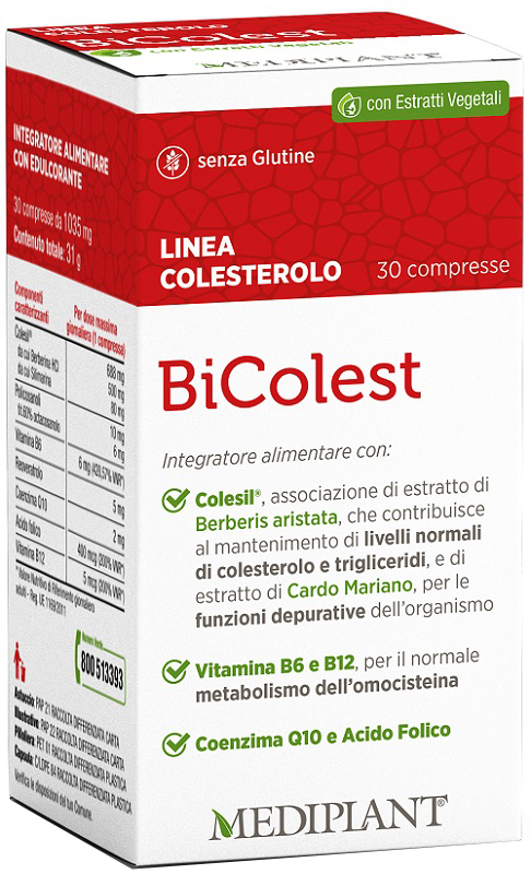 BICOLEST 30 COMPRESSE - Farmacia Murachelli Di Putelli dr. Giovanni